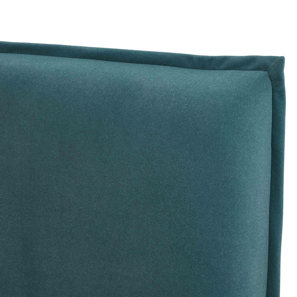 Mel Performance Faux Mohair Velvet Bed