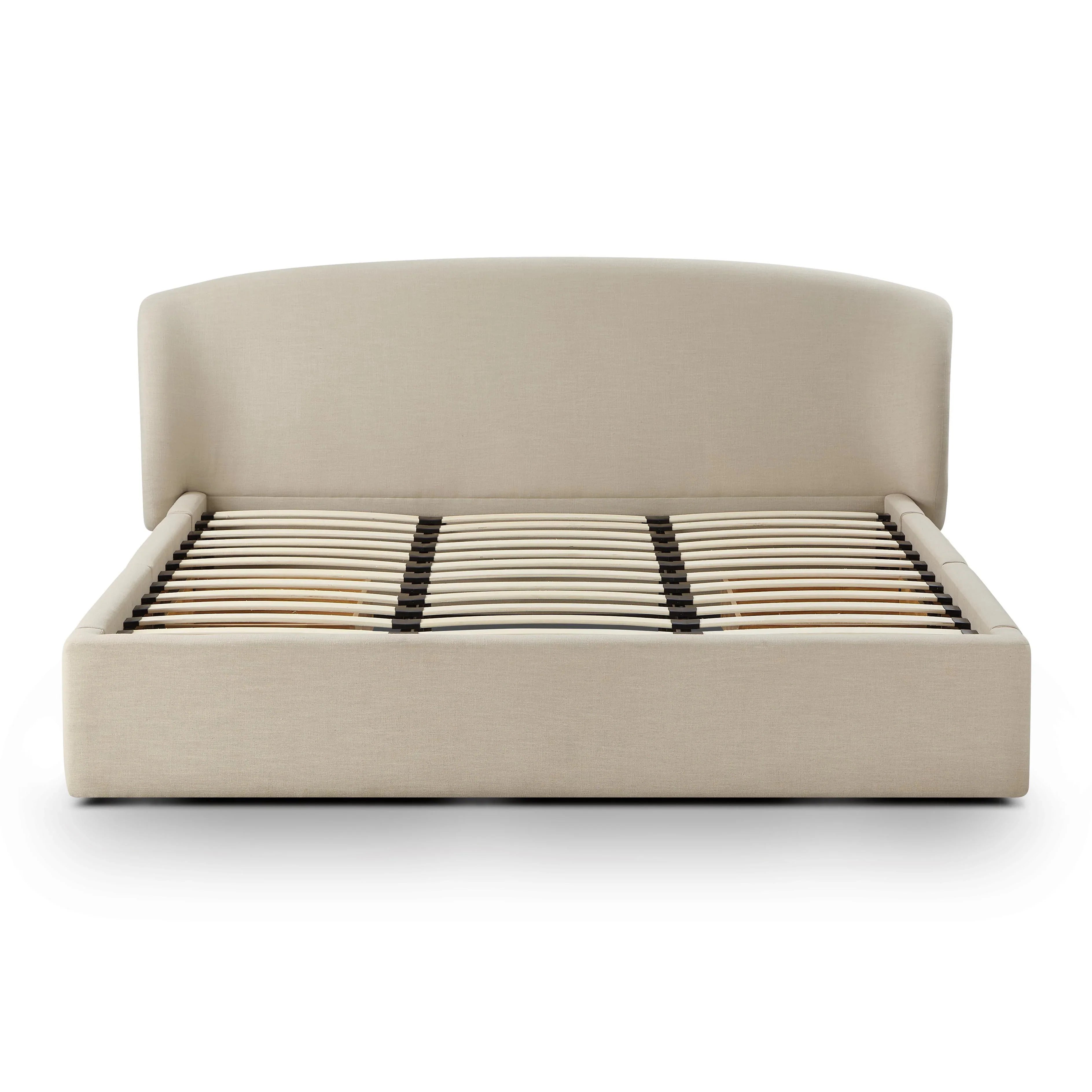 Corey Upcycled Performance Linen Storage Bed