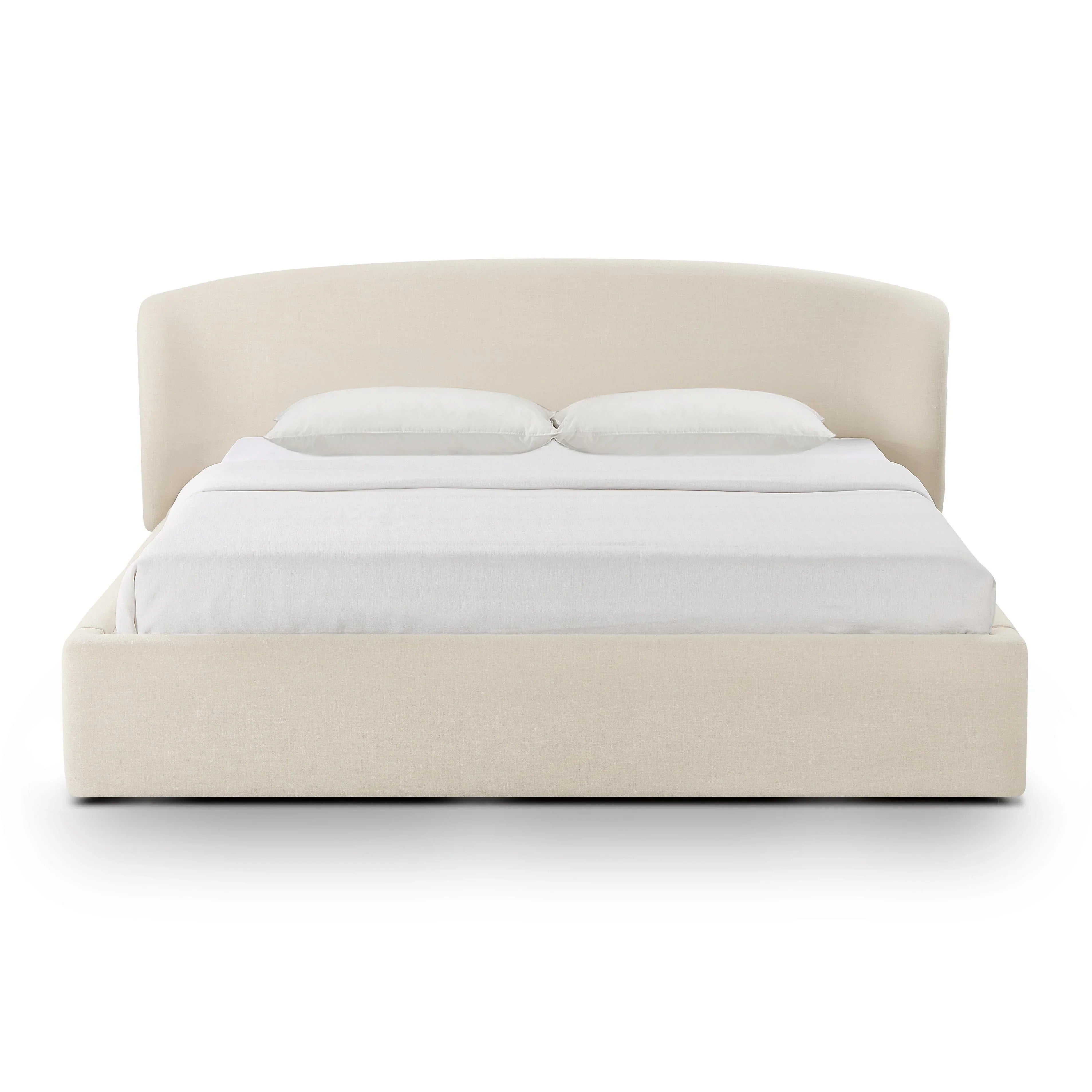 Corey Upcycled Performance Linen Storage Bed
