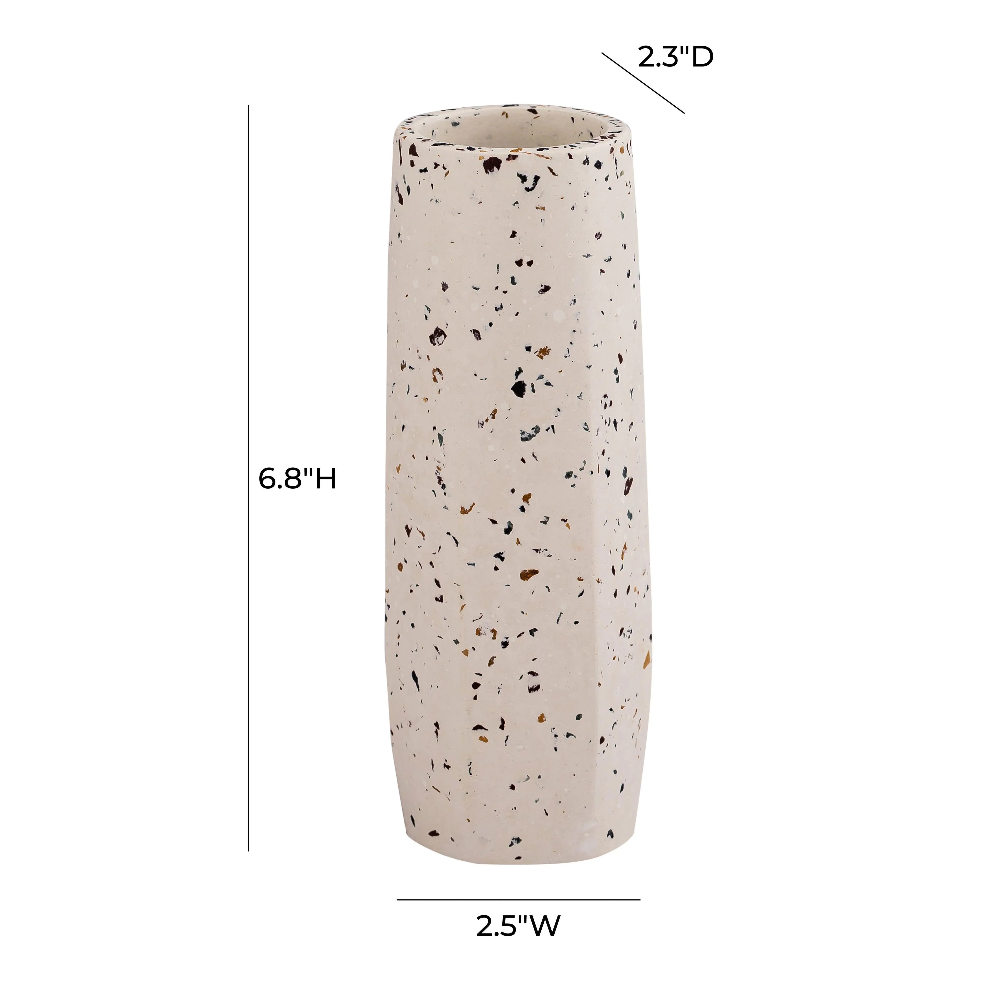 Terrazzo Concrete Vase