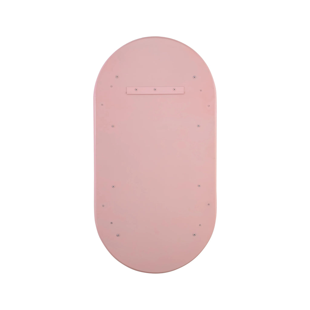Neon Oval Wall Mirror (26"X50"-28"X58")
