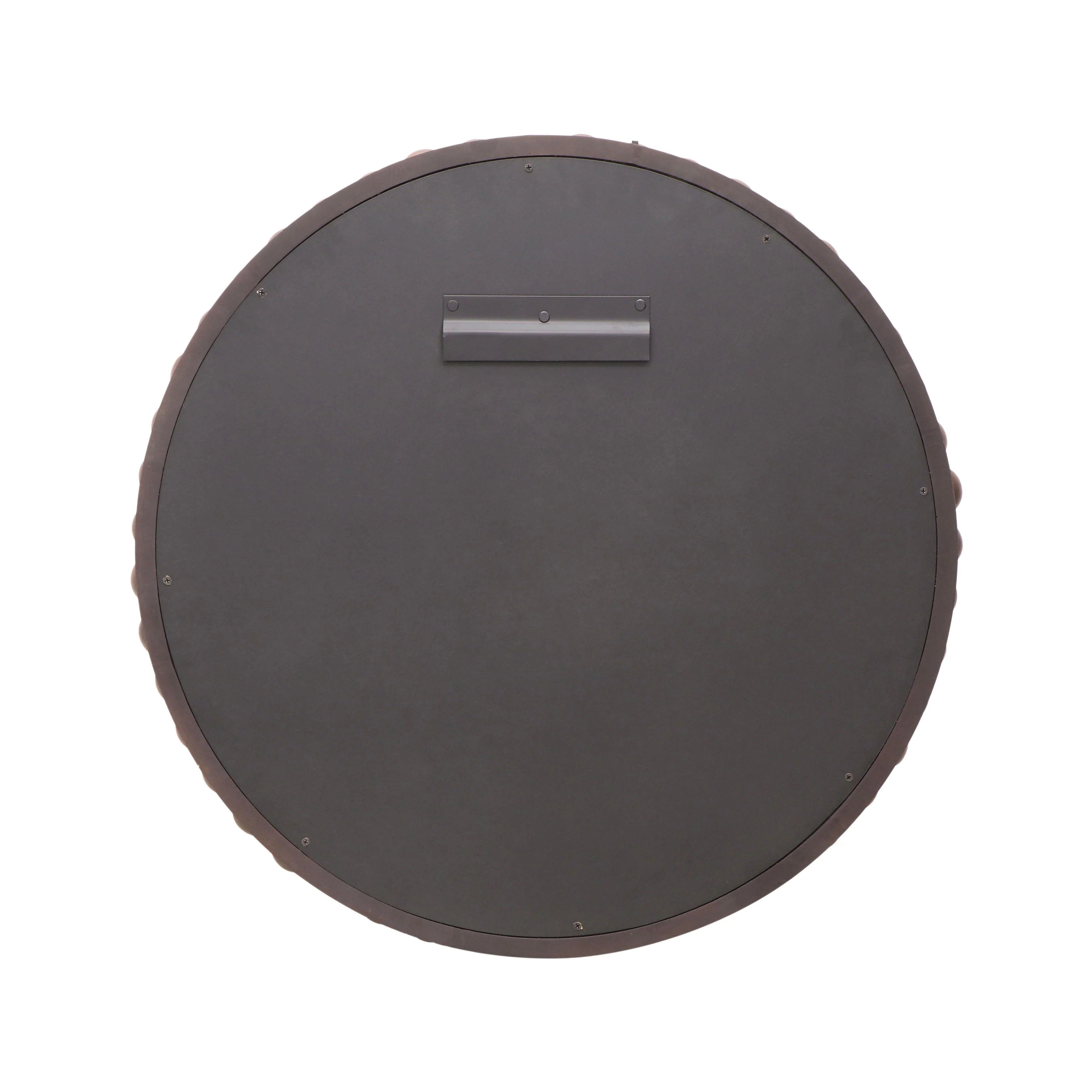 Baria Black Wooden Mirror