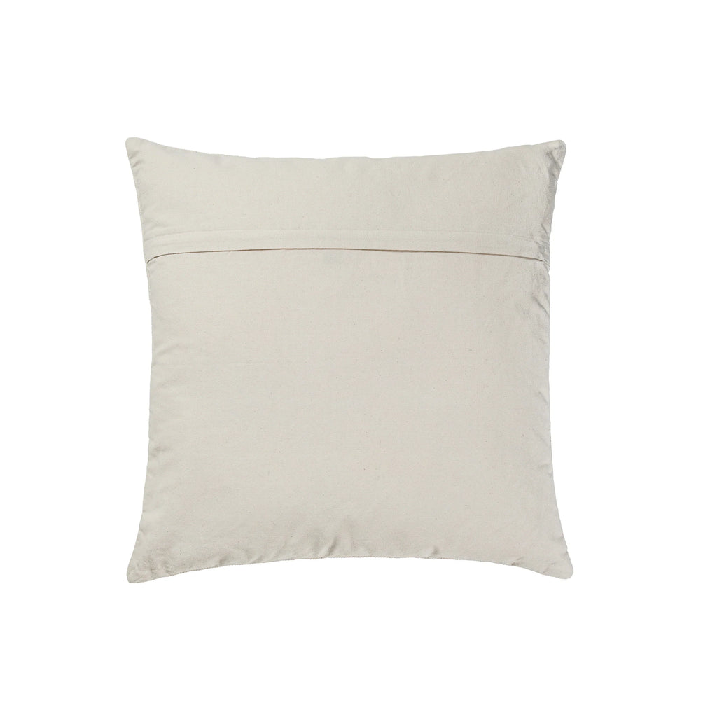 Tabitha 20" Square Embroidered Throw Pillow
