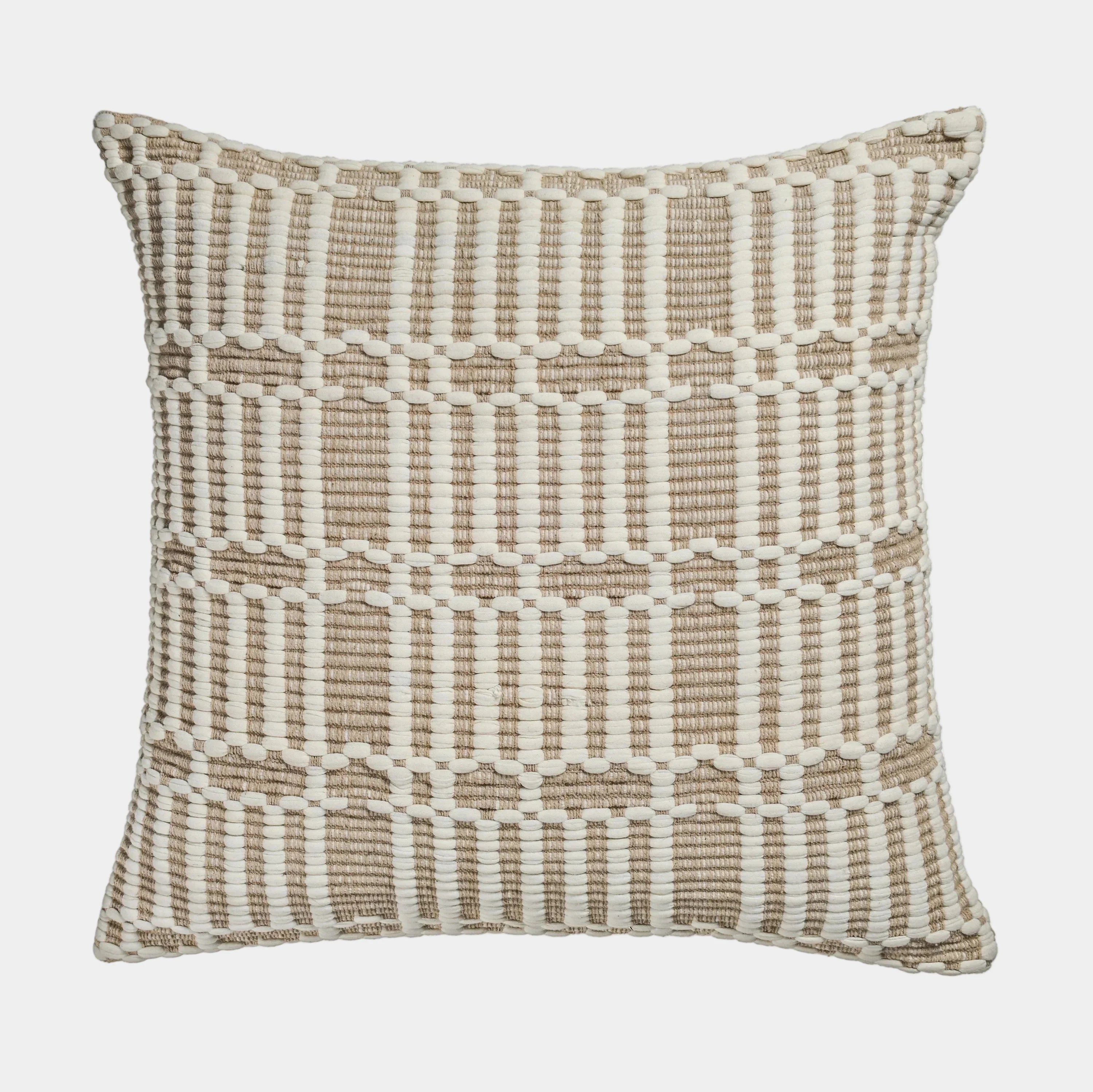 Maresh 20" Square Woven Throw Pillow