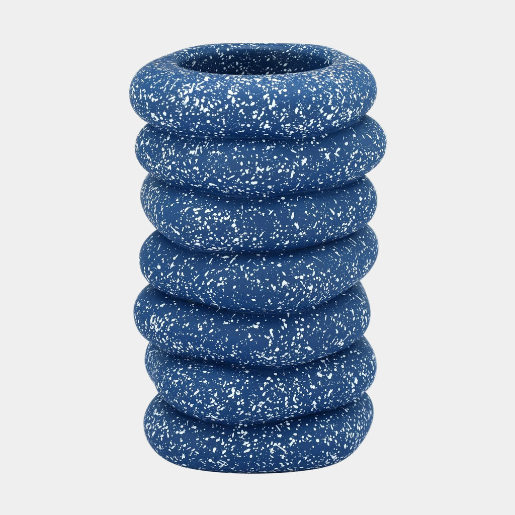Gabby Speckled Cairn Vase
