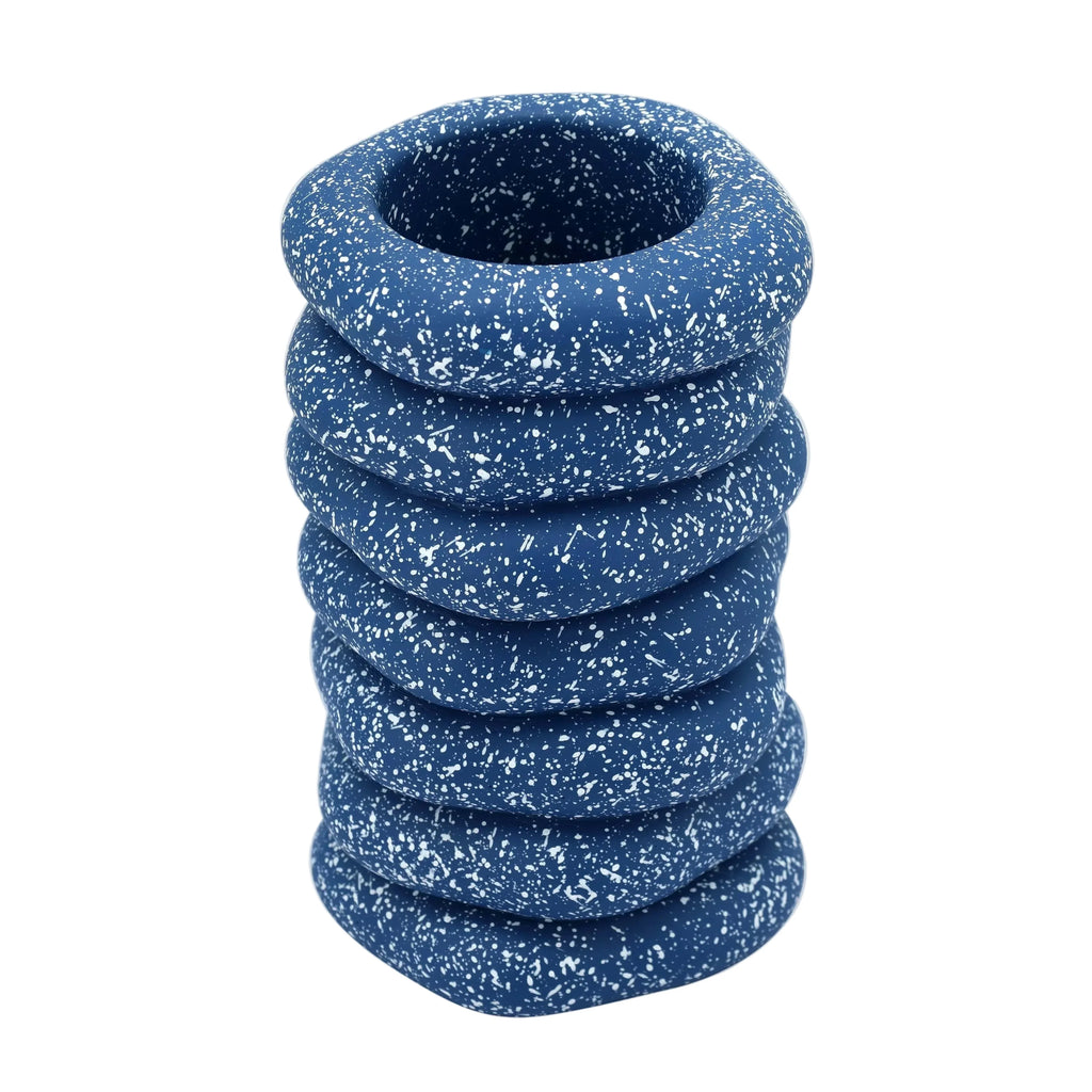 Gabby Speckled Cairn Vase
