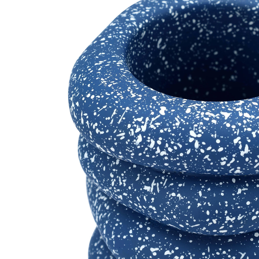 Gabby Speckled Cairn Vase