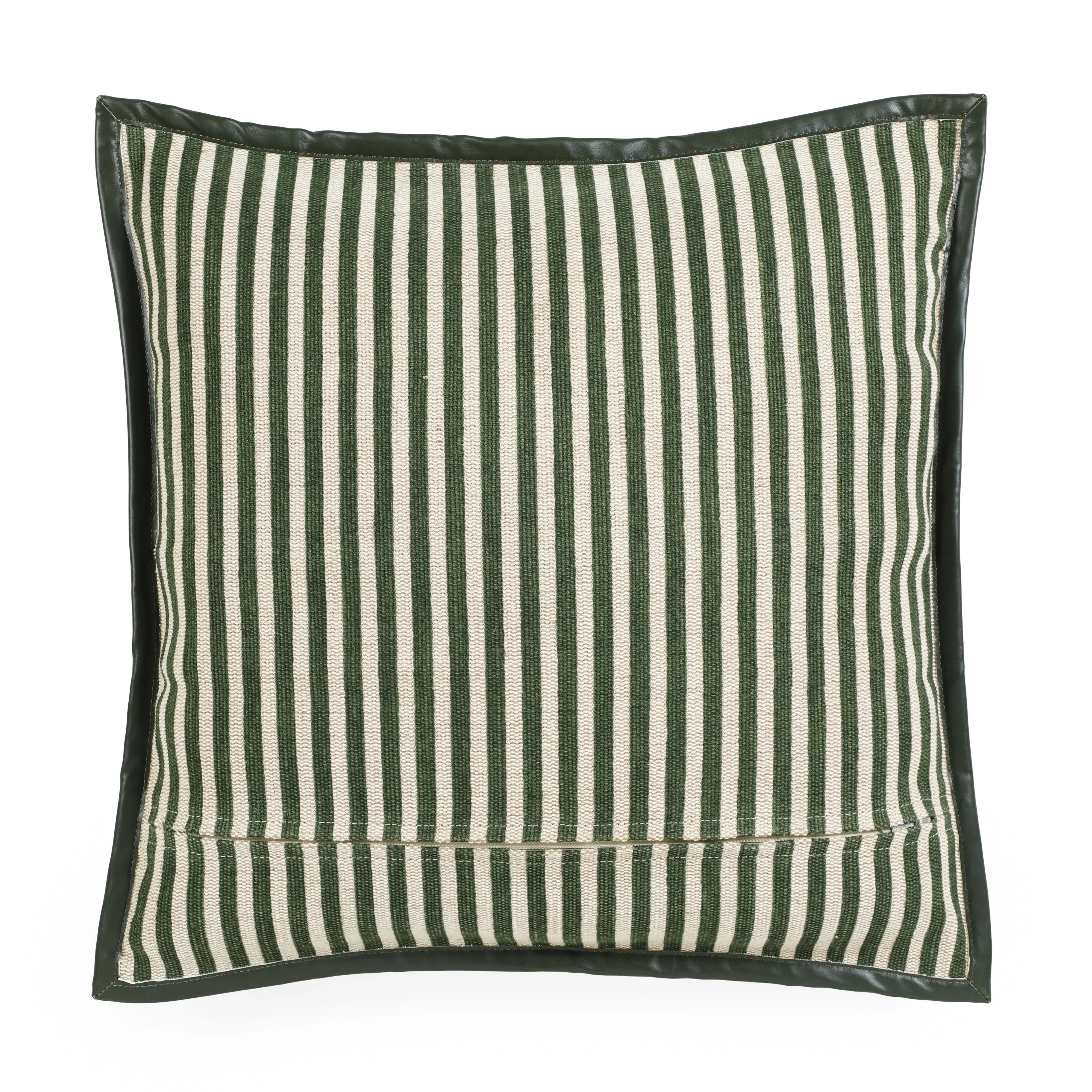 Kora 20" Cotton Jute Contract-Grade Throw Pillow