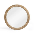 Midge 40.5" Rope Round Wall Mirror