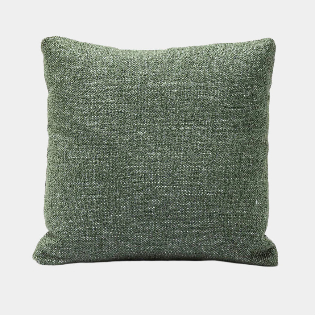 Malolo Green Basketweave Square Vegan-Down Pillow