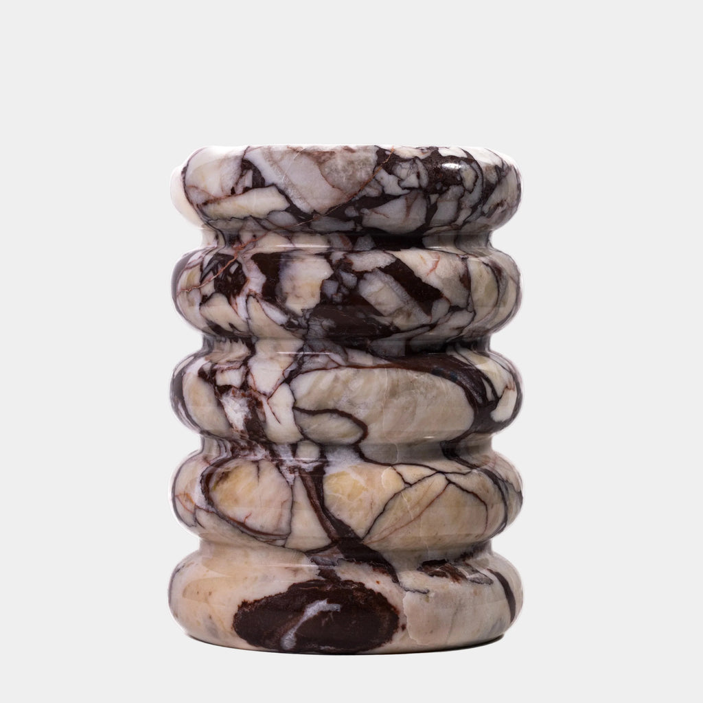 Marble Layered Decorative Vase