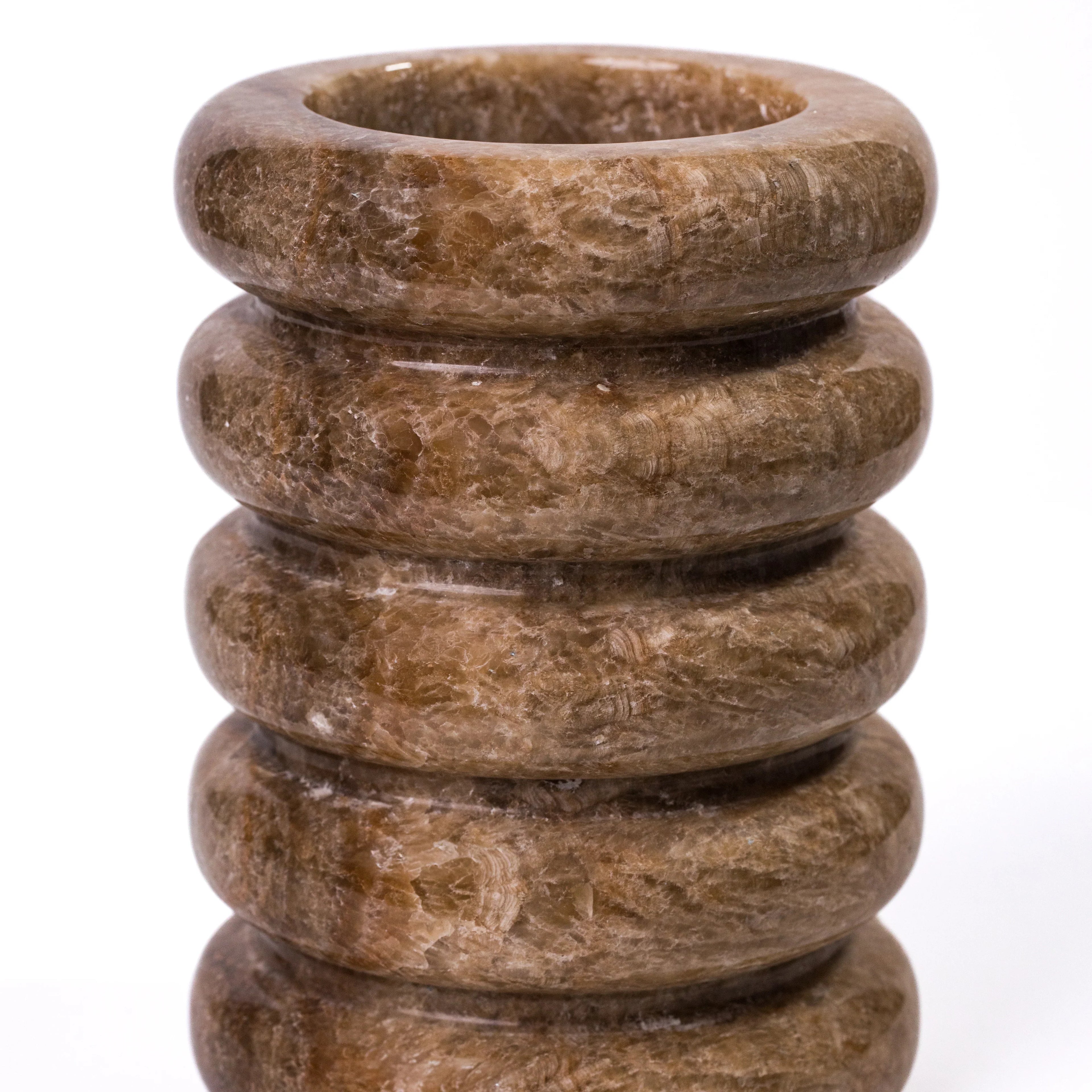 Marble Layered Decorative Vase