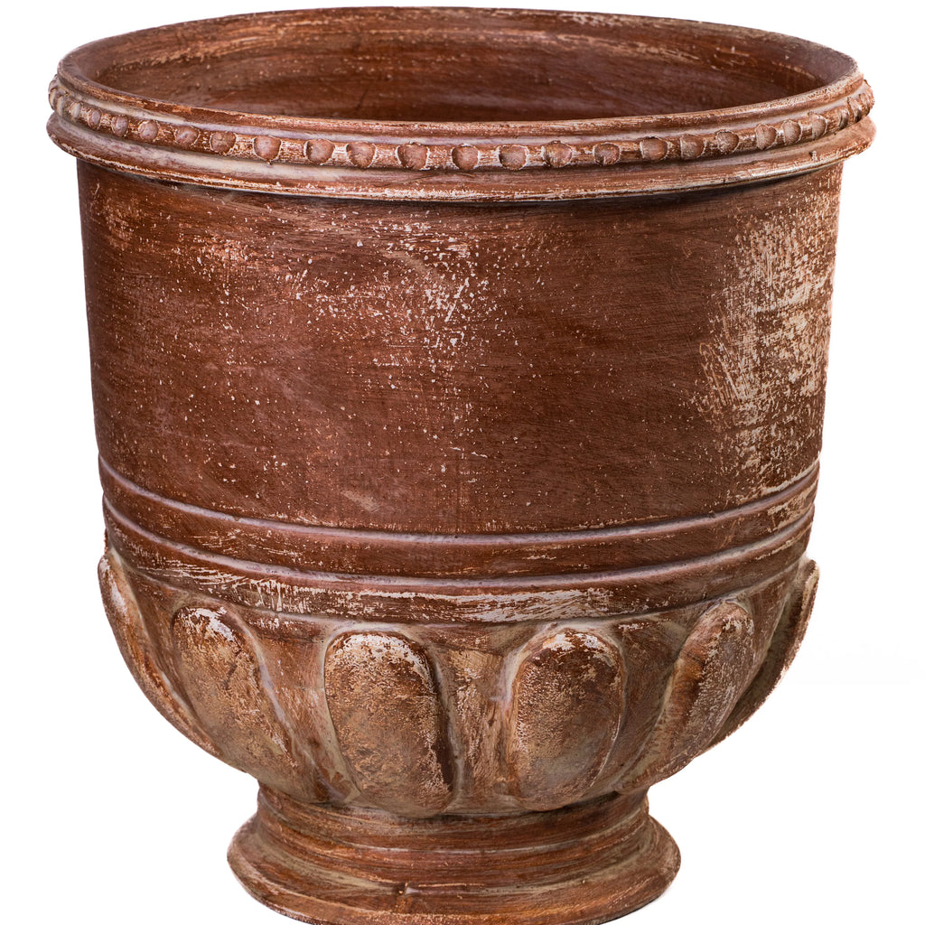 Visha Grecian Terracotta Decorative Vase
