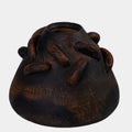 Visha Roped Dark Terracotta Decorative Vase
