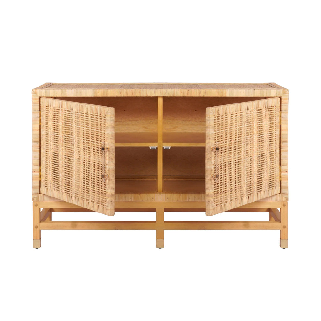 Amara 54" Woven Rattan Buffet