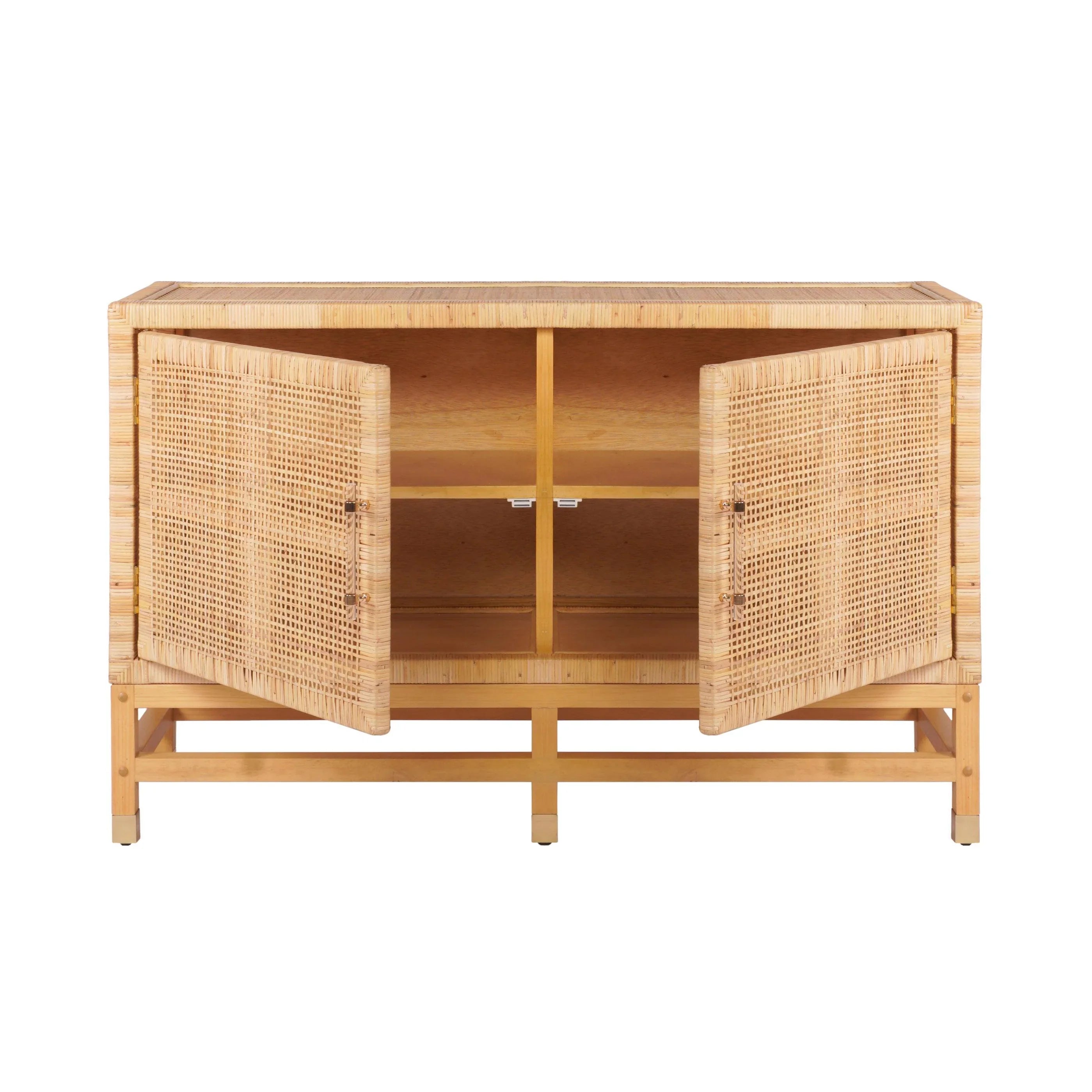Amara 54" Woven Rattan Buffet