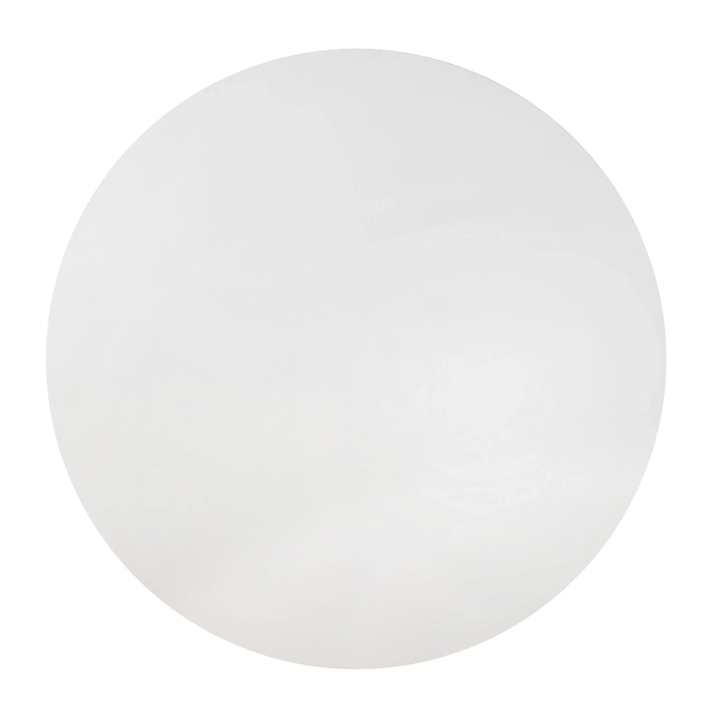 Kali 55" White Round Dining Table