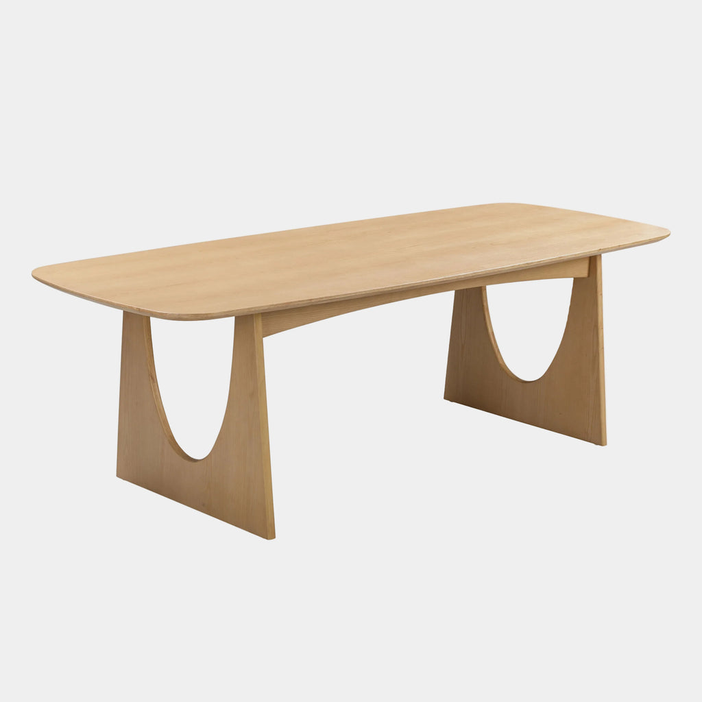 Cybill Natural Ash Rectangular Dining Table (79"-94")