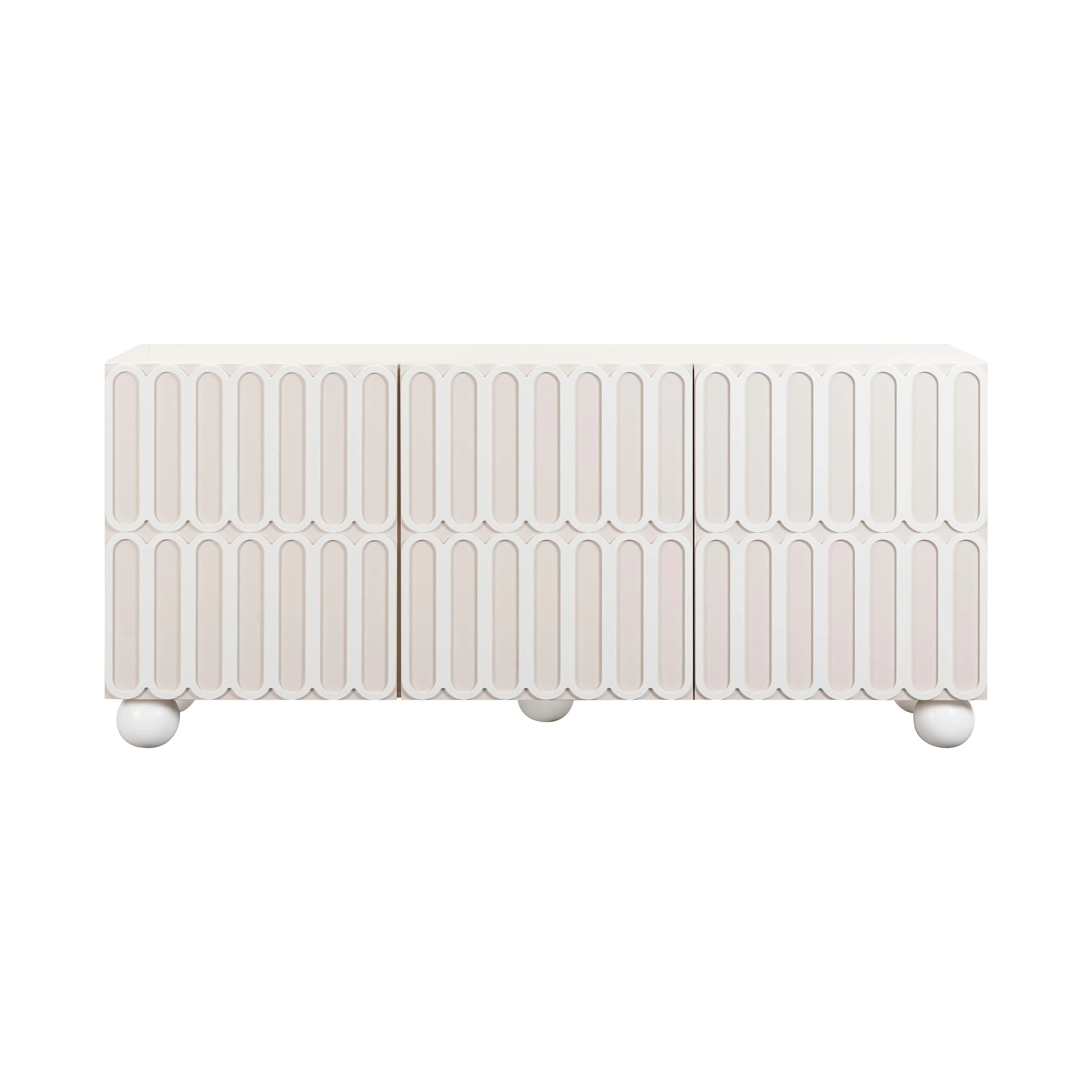 Tori 74" Motif Taupe Buffet