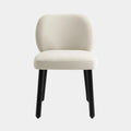 Foxy Cream Performance Basketweave Chenille Dining Chair