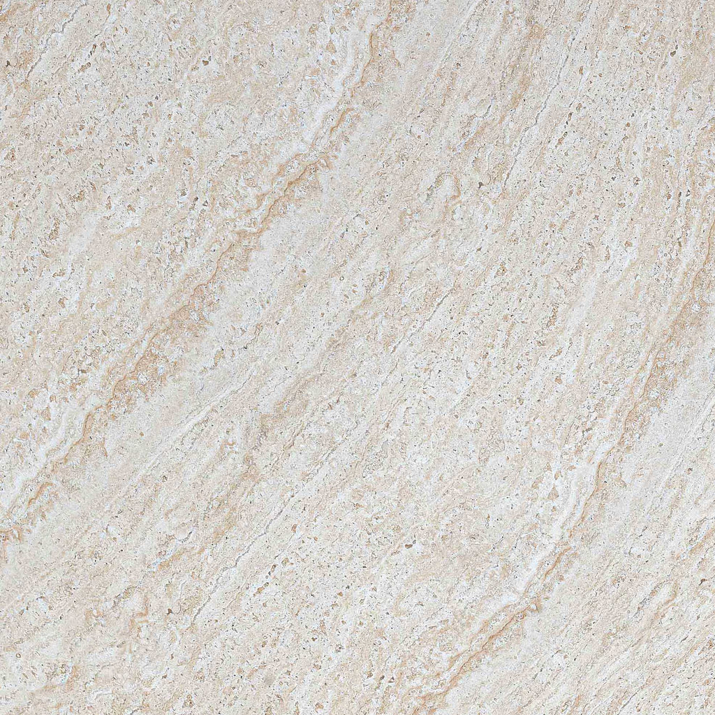 Cynthia 87" Faux Travertine Indoor/Outdoor Concrete Oval Dining Table