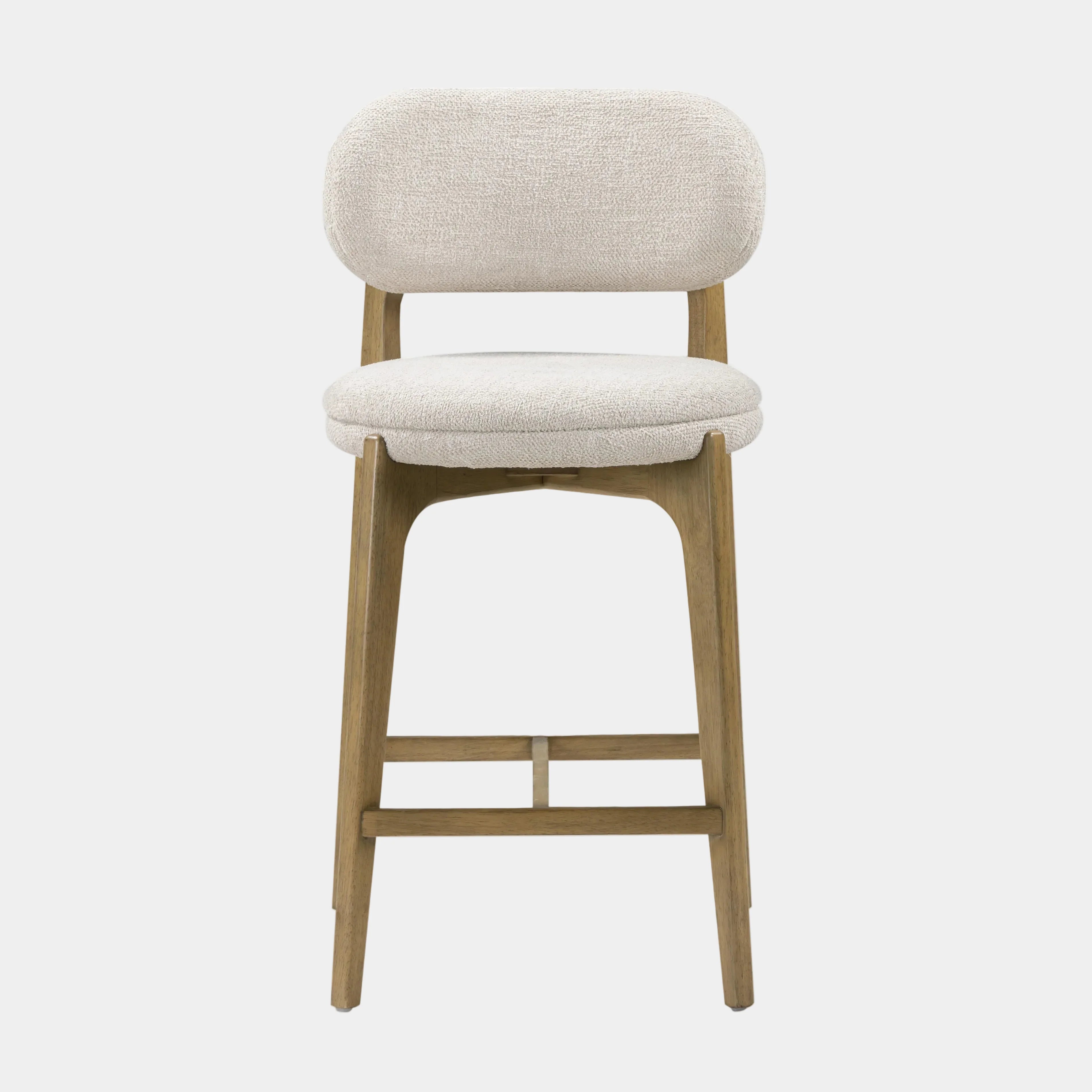 Carnation Performance Fabric Counter Stool