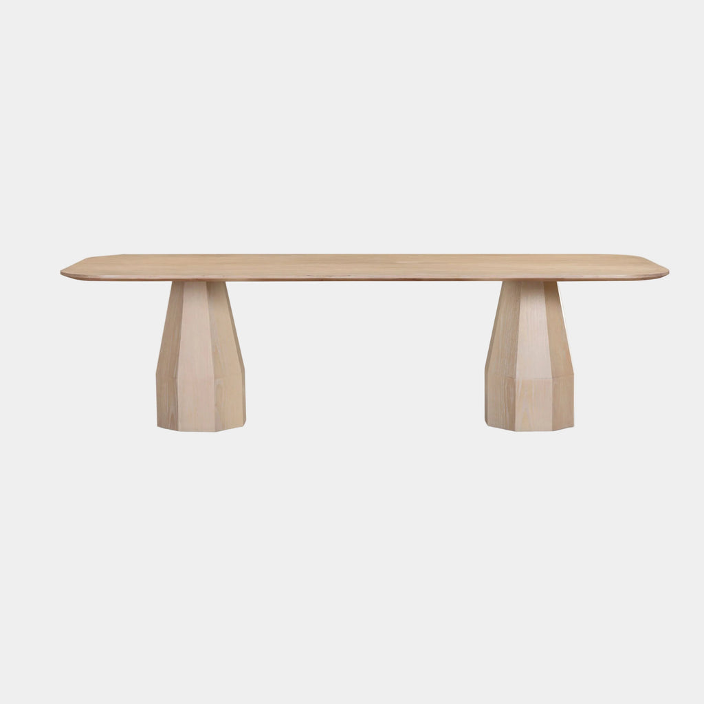 Brocha 106" Ash Wood Rectangular Dining Table