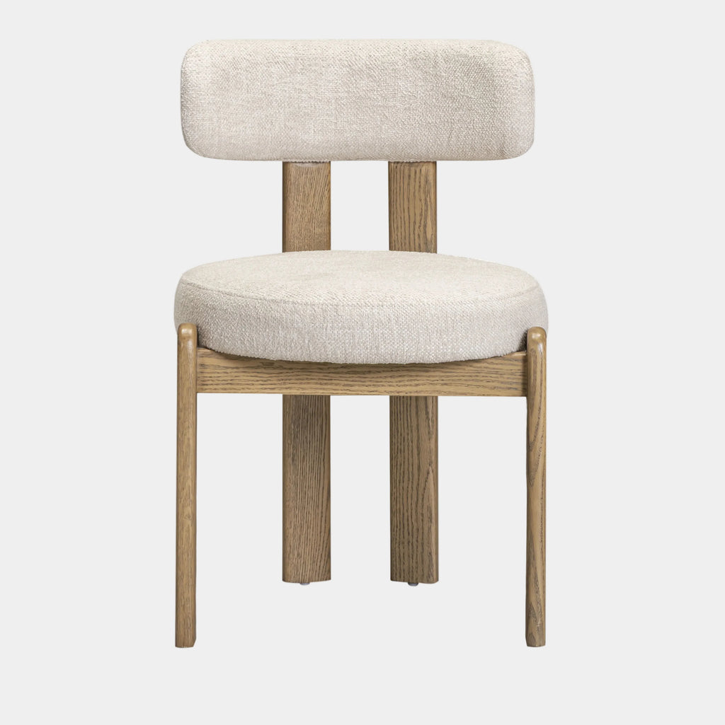 Odessa Cream Performance Fabric Dining Chair