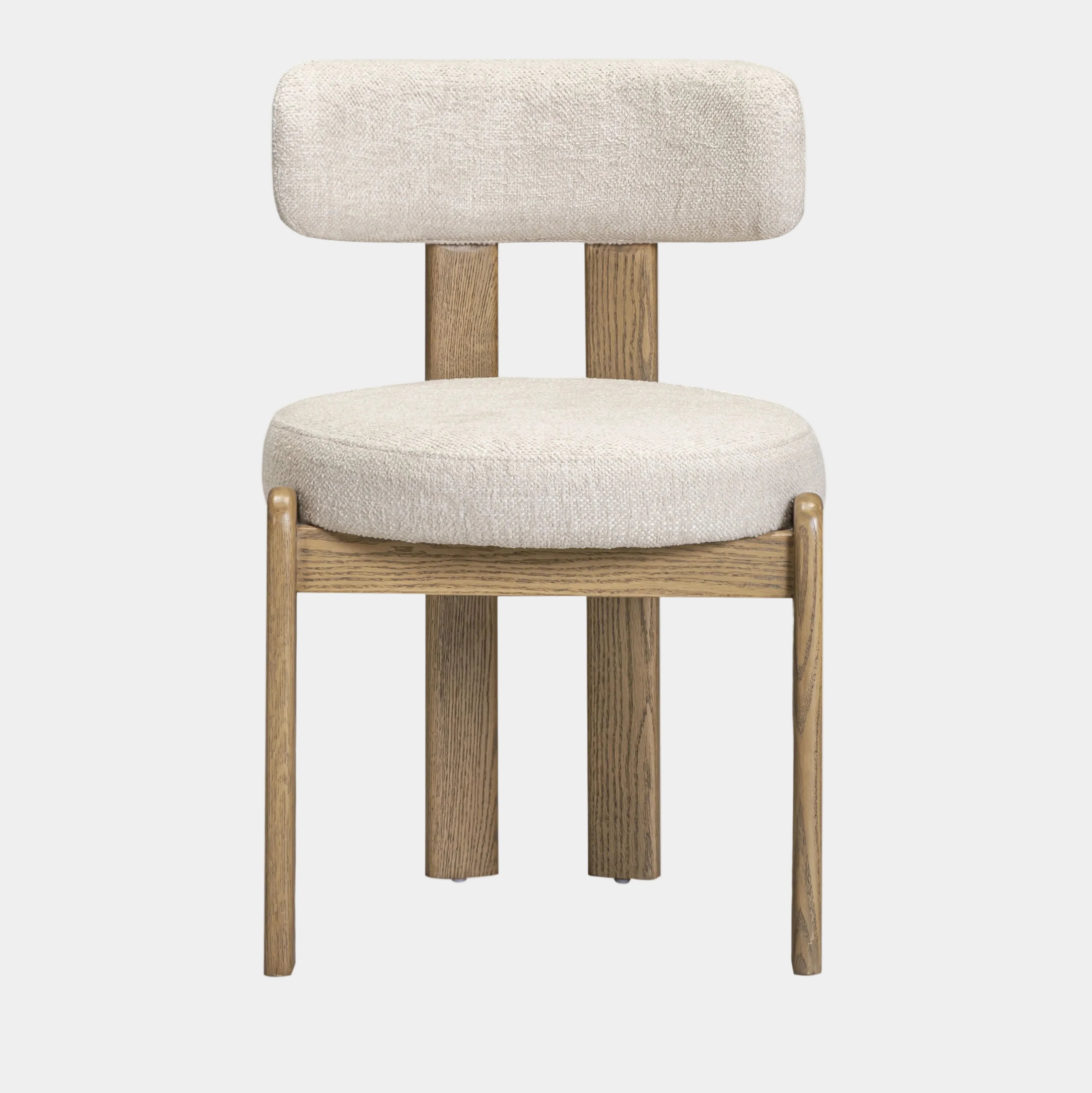 Odessa Cream Performance Fabric Dining Chair