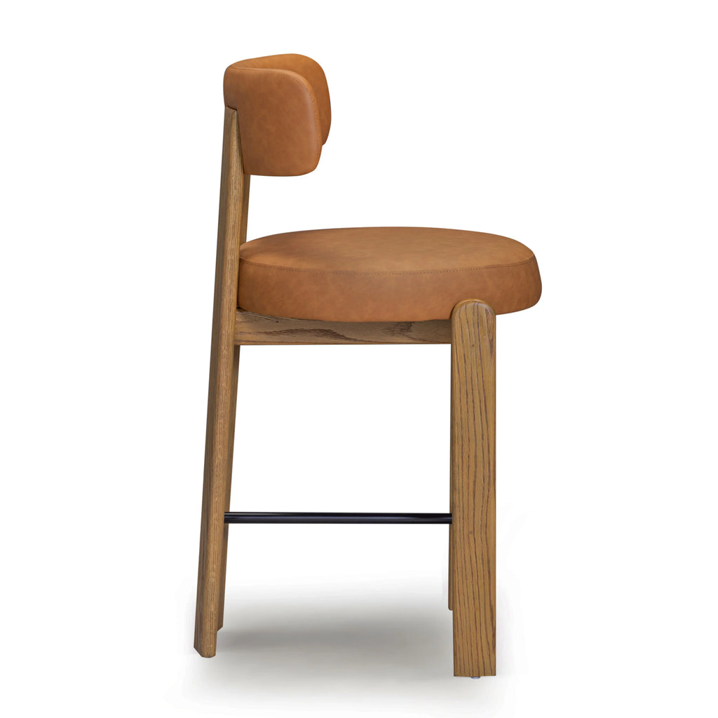 Odessa Performance Vegan Leather Counter Stool