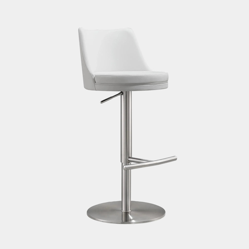 Reagan Performance Vegan Leather Adjustable Stool