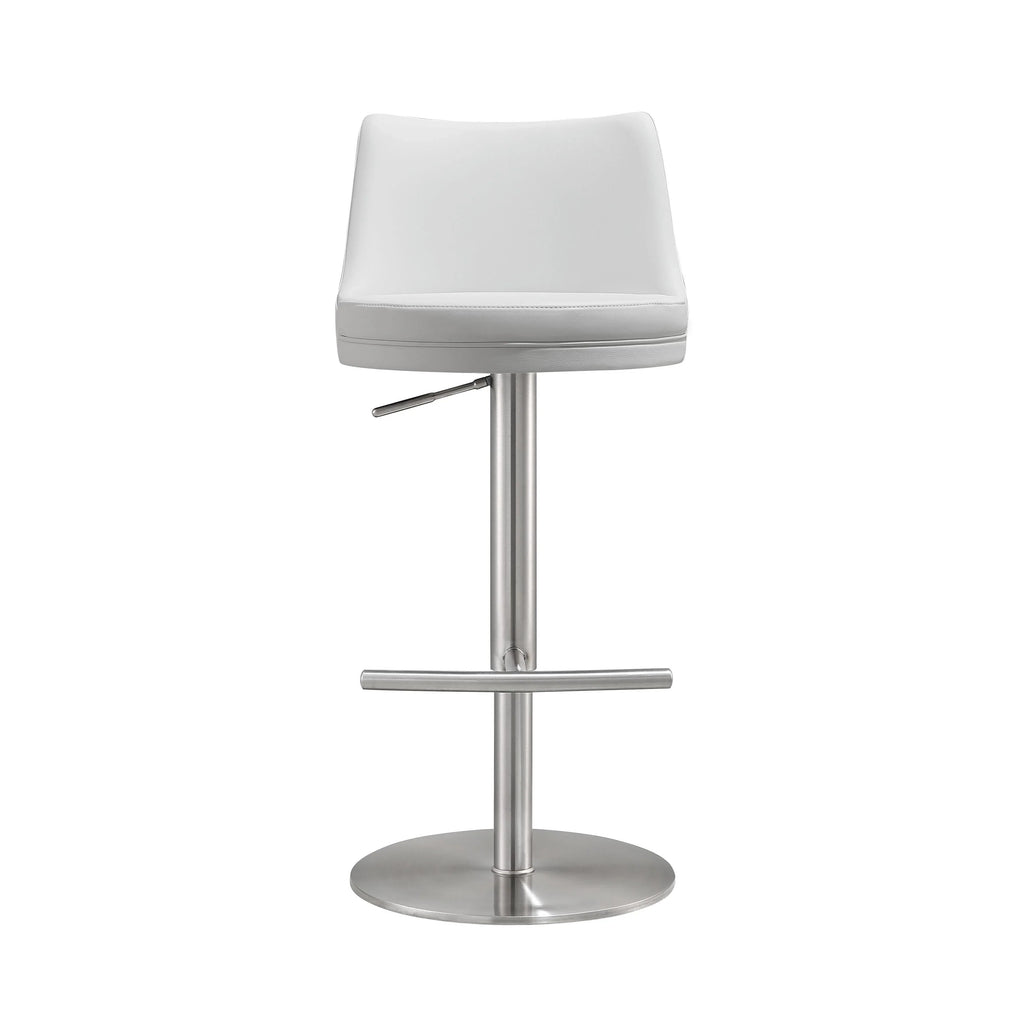 Reagan Performance Vegan Leather Adjustable Stool