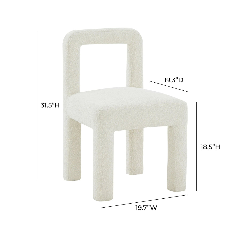 Hazel Performance Boucle Dining Chair