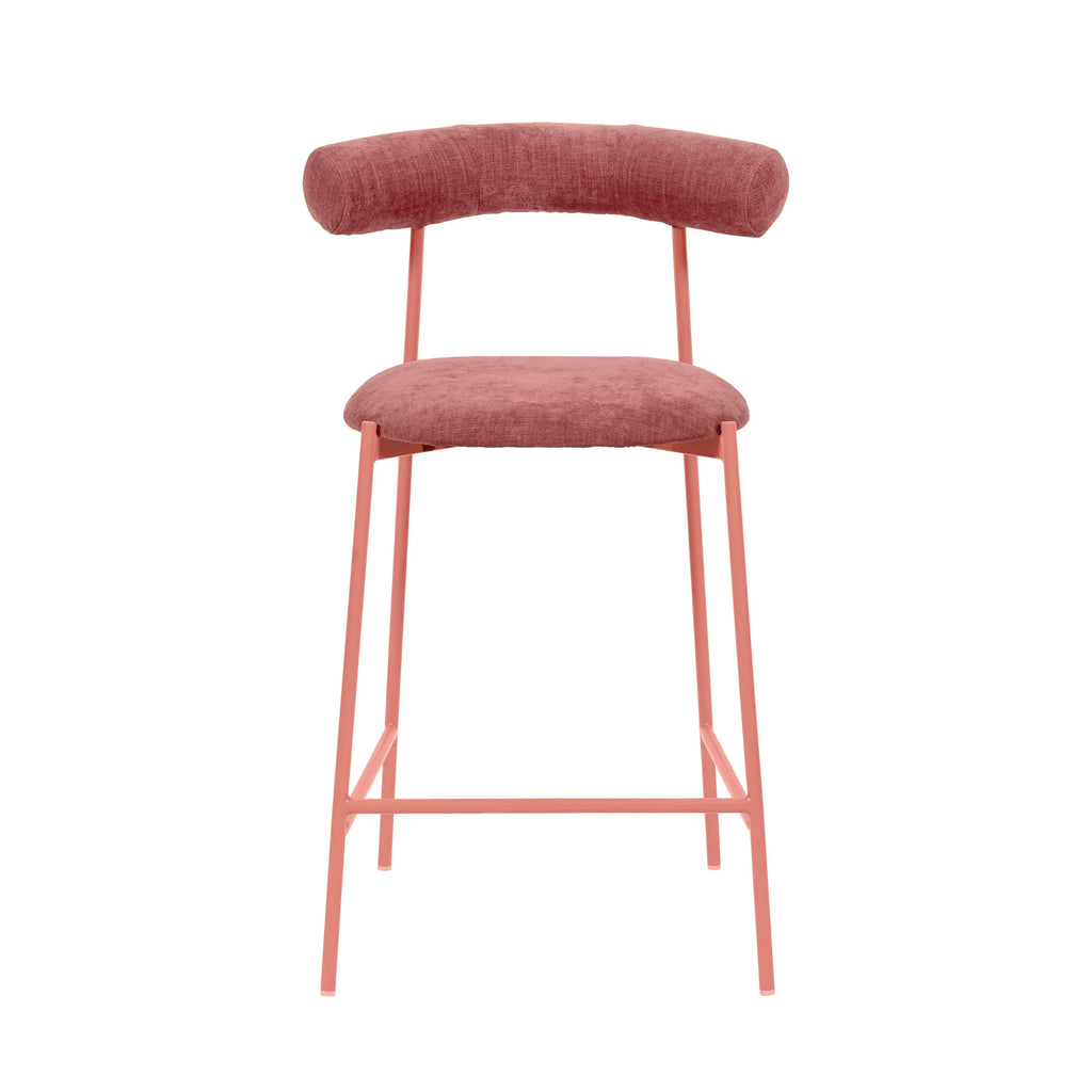 Liliana Performance Velvet Stool