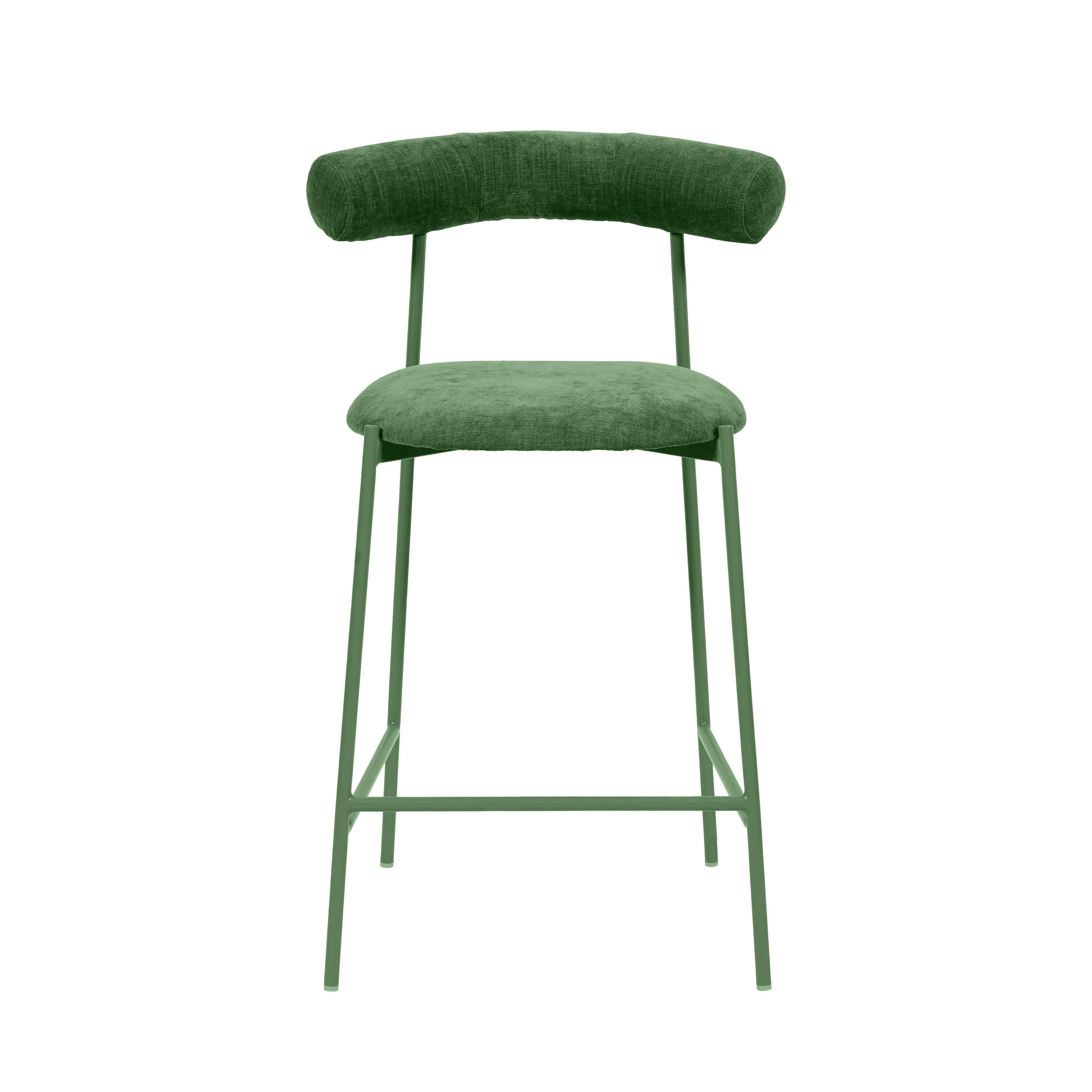 Liliana Performance Velvet Stool