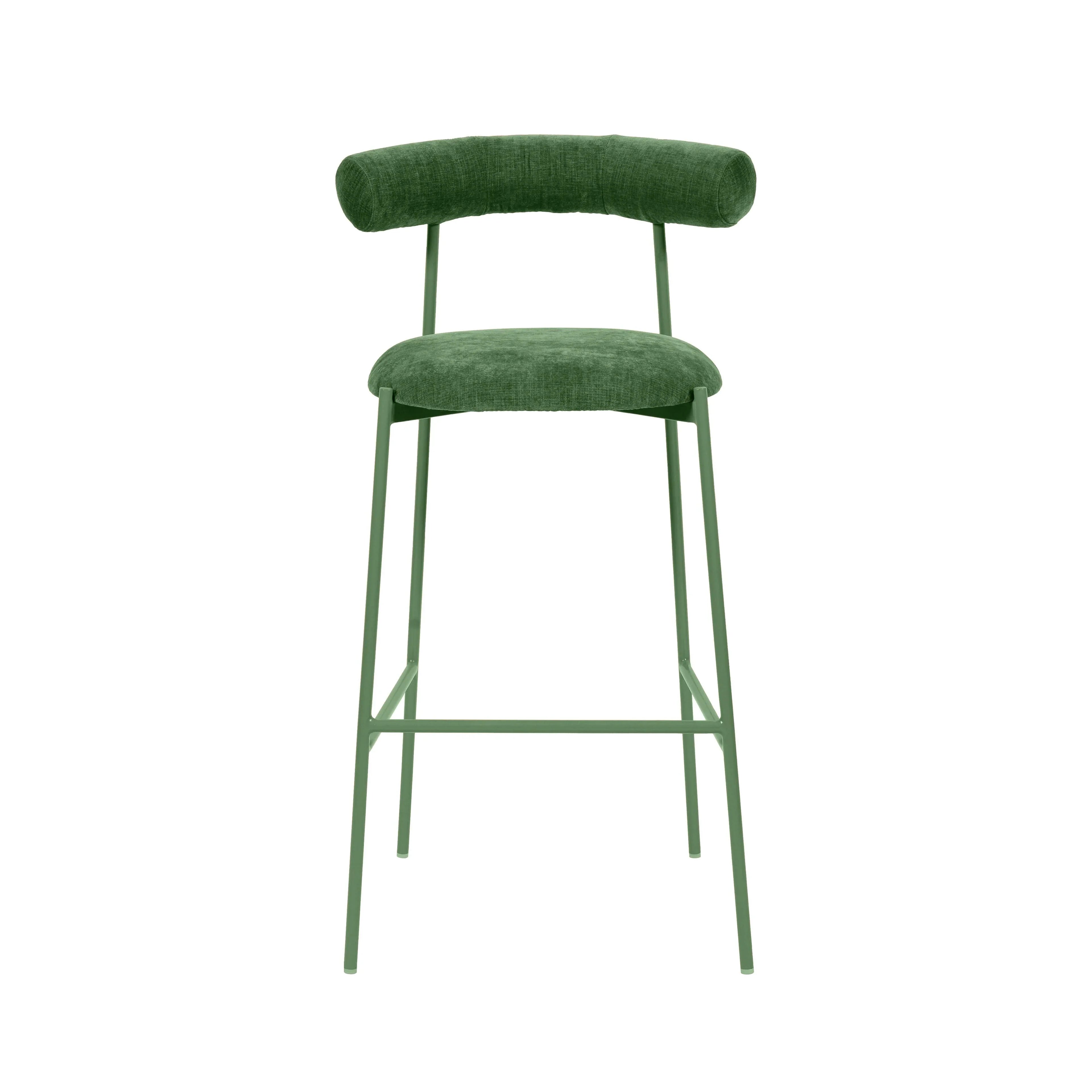 Liliana Performance Velvet Stool