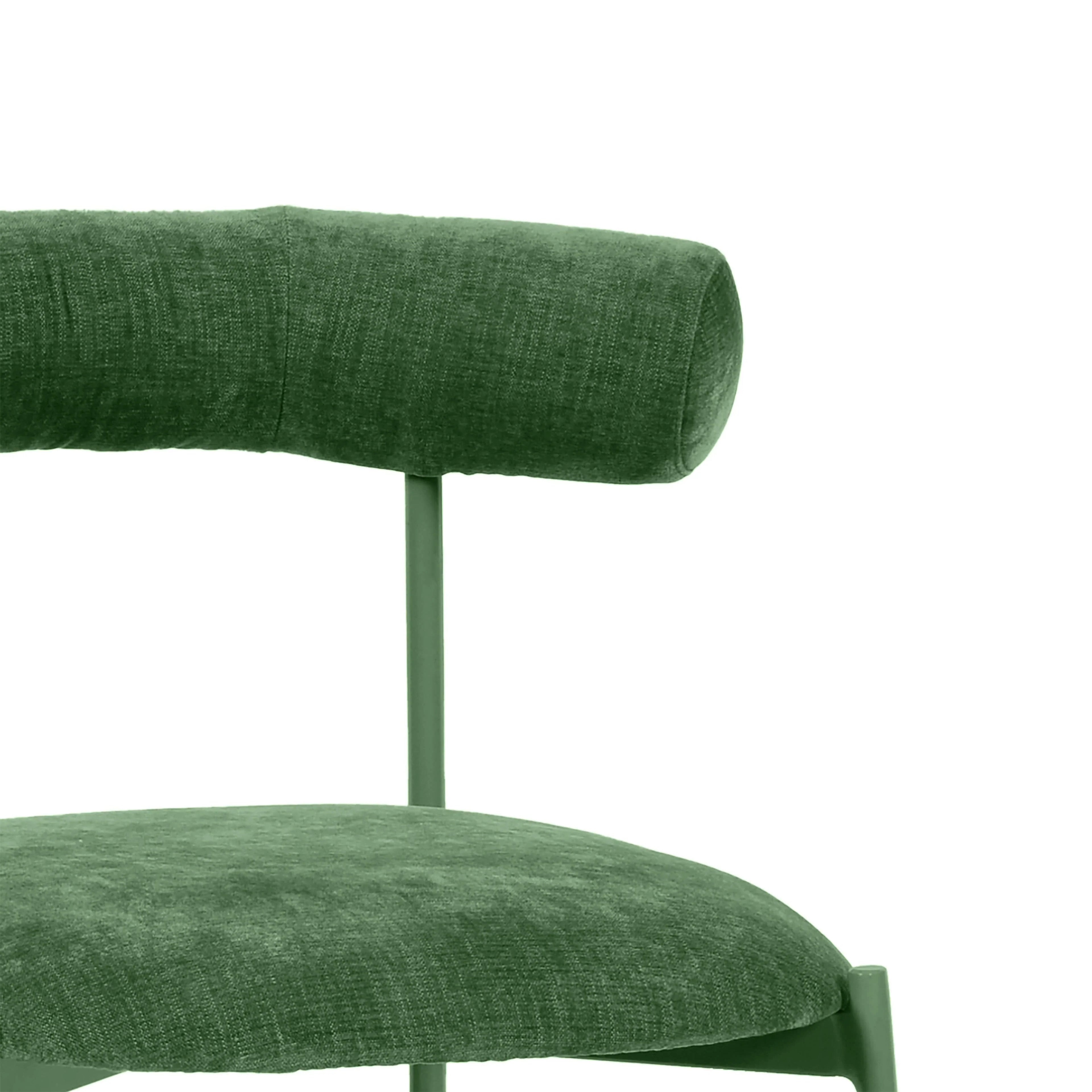 Liliana Performance Velvet Stool