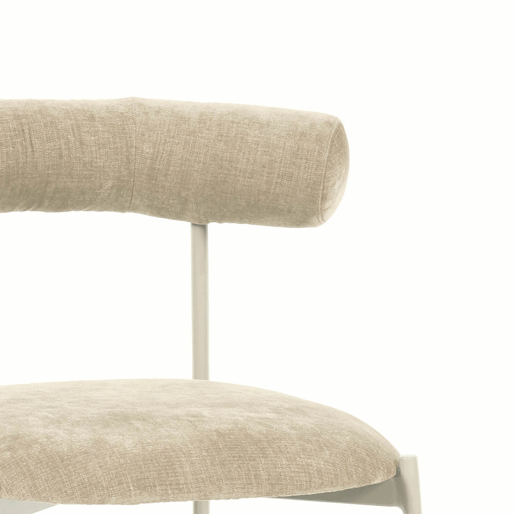 Liliana Performance Velvet Stool