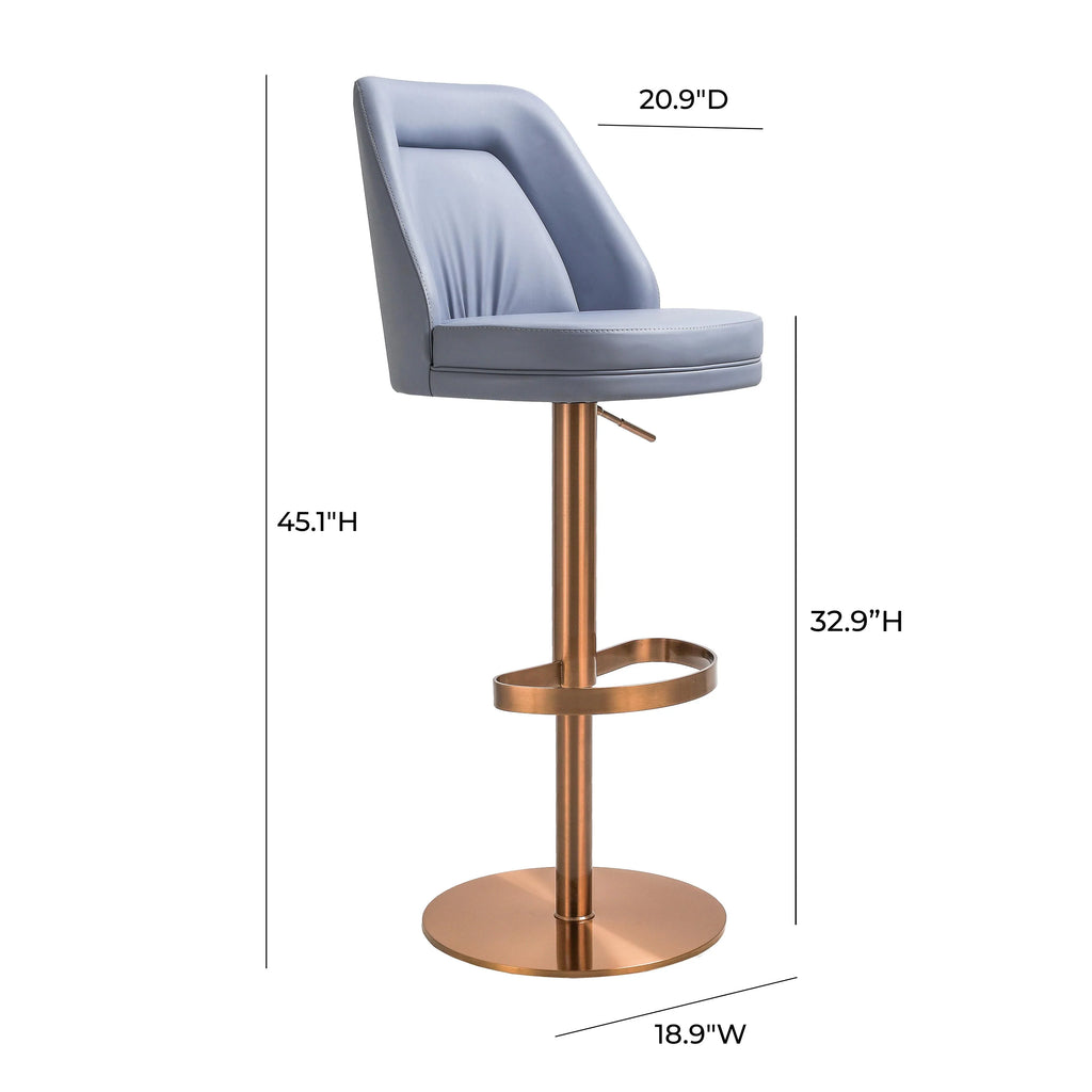 Maven Performance Vegan Leather Adjustable Swivel Stool