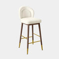 Hailey Performance Velvet Stool