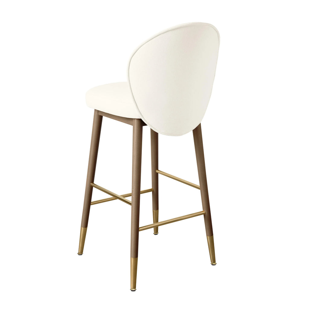 Hailey Performance Velvet Stool
