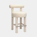 Carmel Cream Performance Velvet Counter Stool