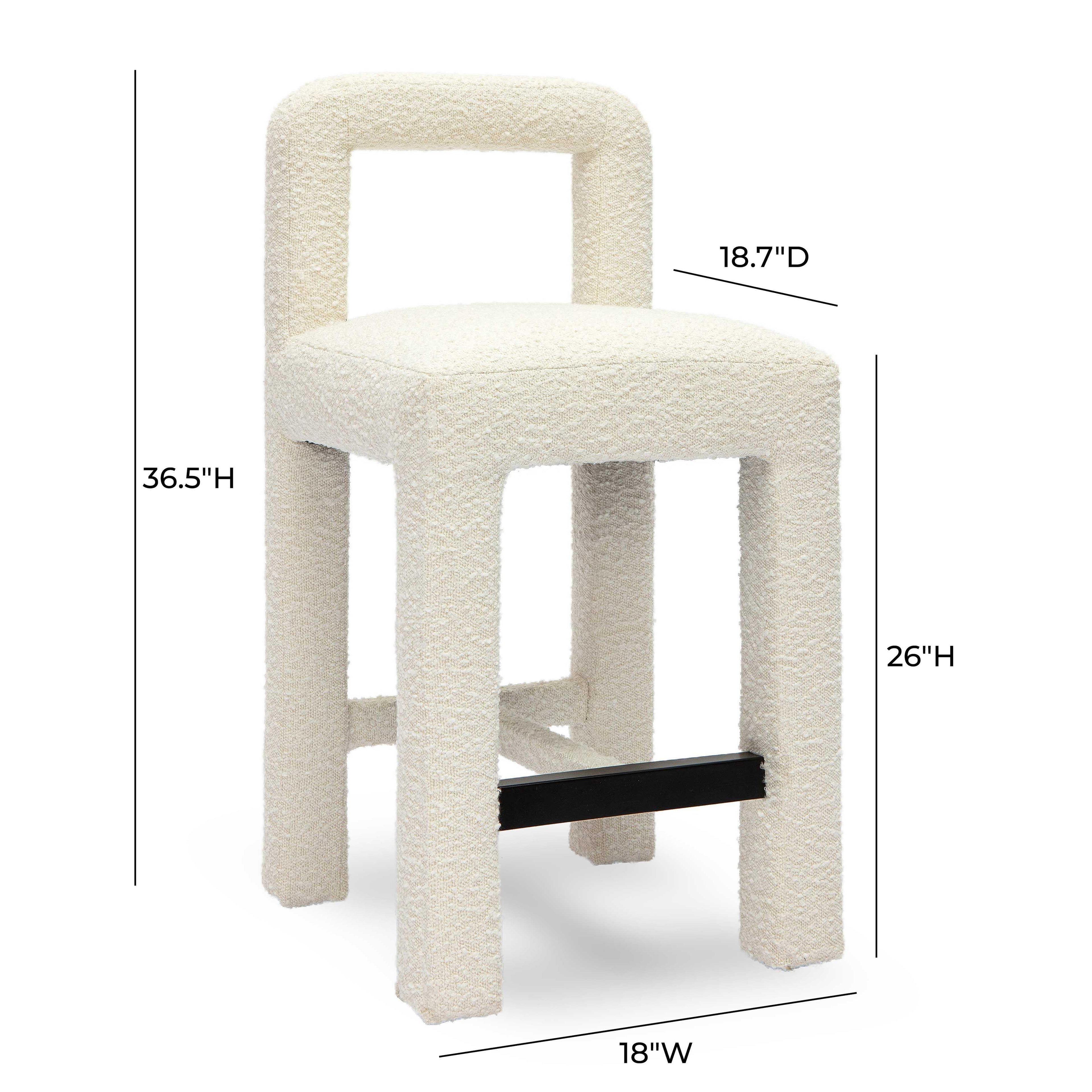 Hazel Performance Boucle Counter Stool