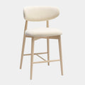 Zinea Performance Textured Velvet Counter Stool