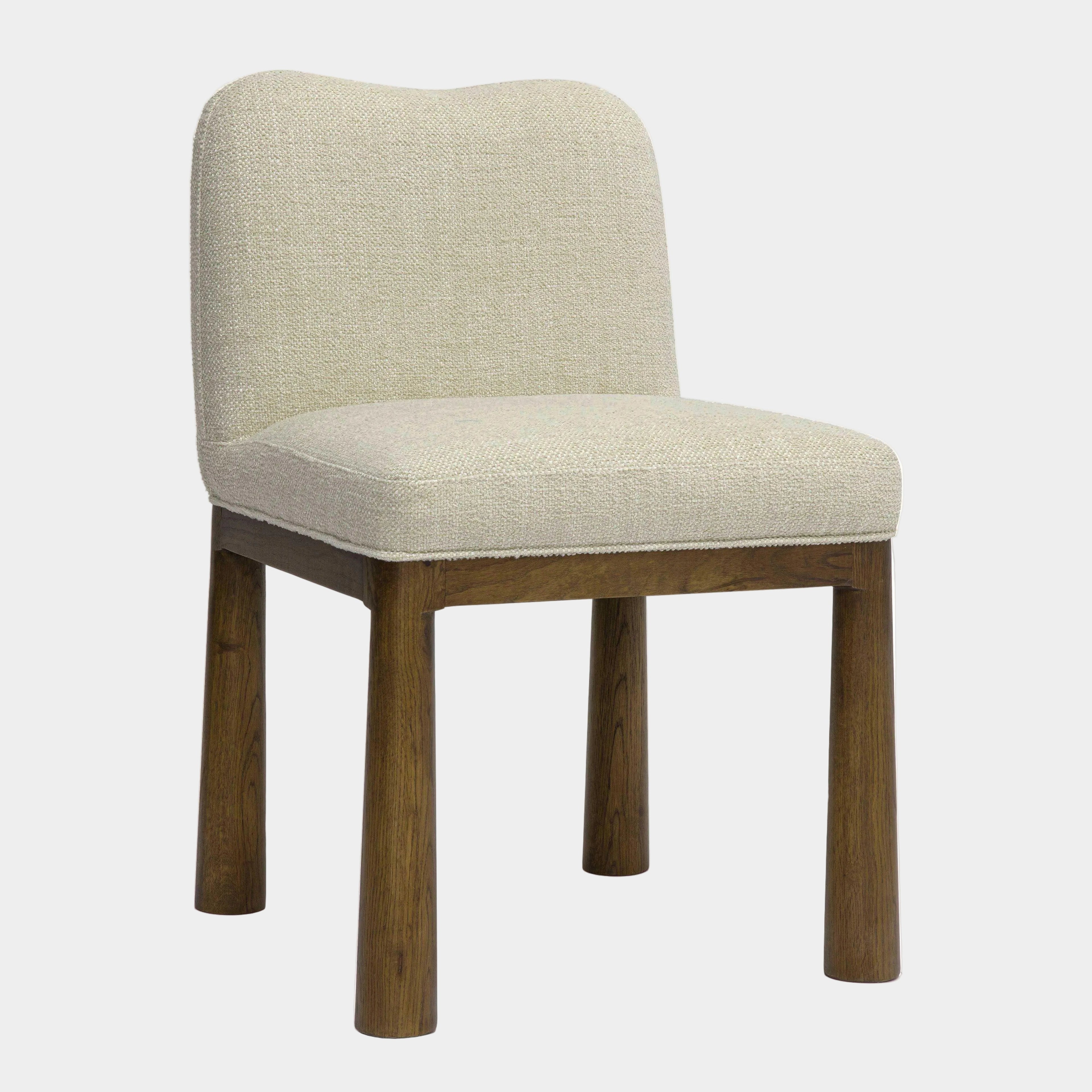 Tiara Performance Basketweave Fabric Dining Chair