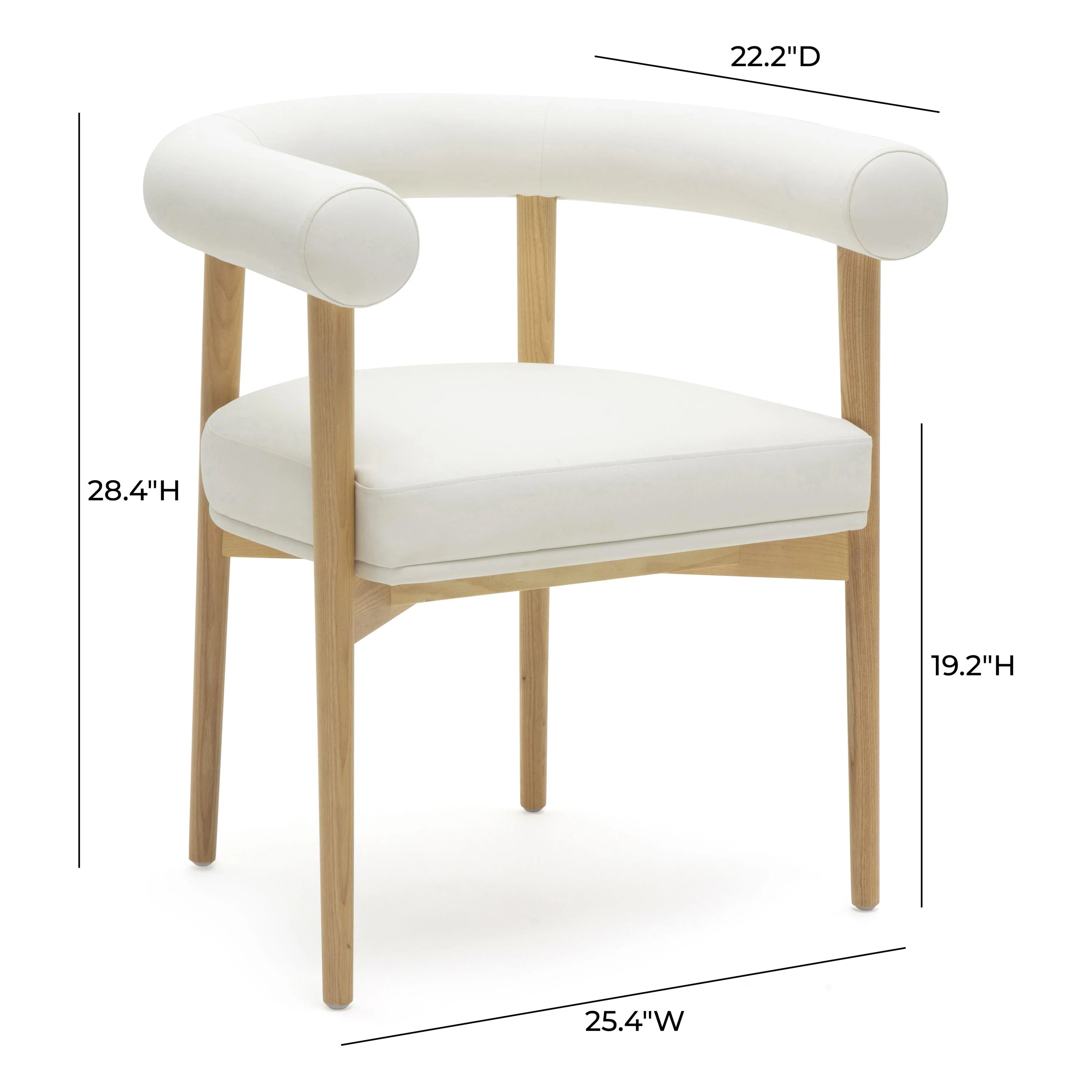 Spara Performance Vegan Leather Dining Chair