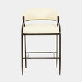 Tatum 2-Tone Performance Vegan Leather Counter Stool