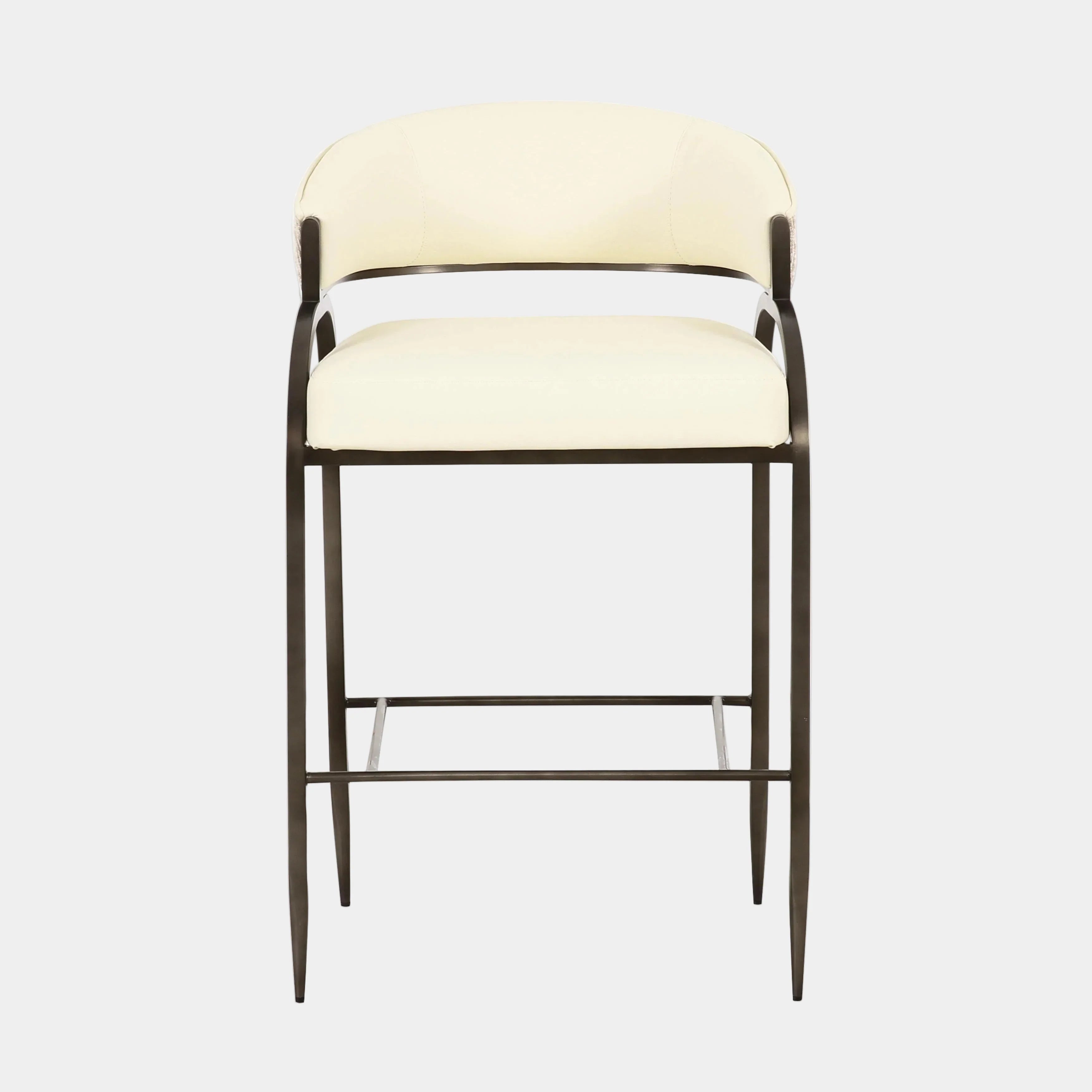 Tatum 2-Tone Performance Vegan Leather Counter Stool