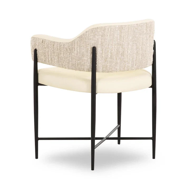 Sezanne 2-Tone Performance Vegan Leather Dining Chair