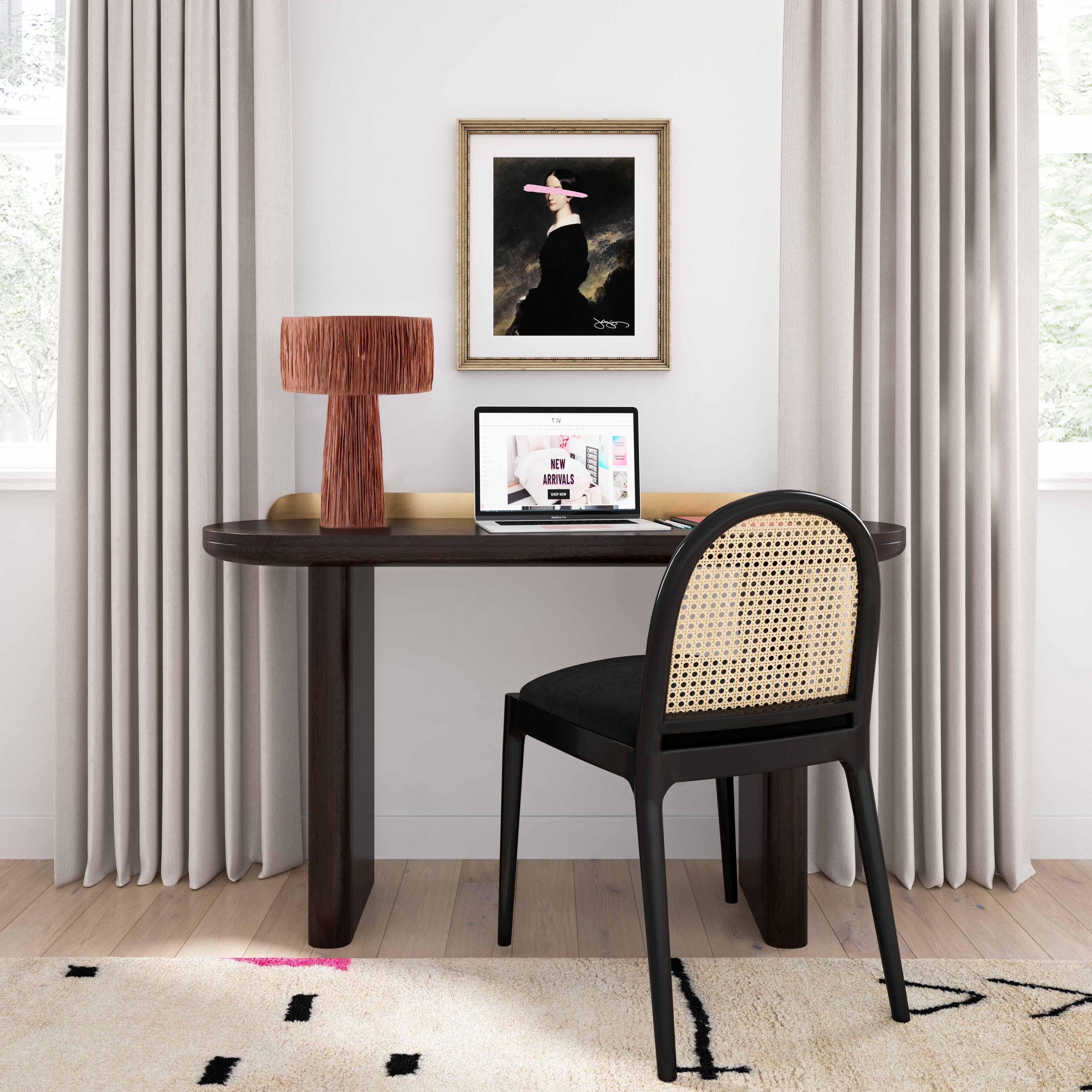 Shelby Raffia Table Lamp
